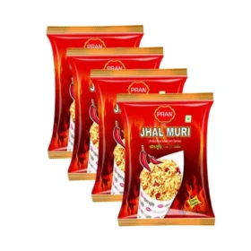 প্রাণ ঝাল মুড়ি ২২ গ্রাম ৪ টি
