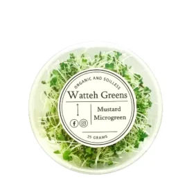 ওয়াট্টেহ গ্রিনস মাস্টার্ড মাইক্রোগ্রিন ২৫ গ্রাম